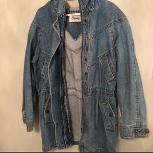 Vintage Denim Parka